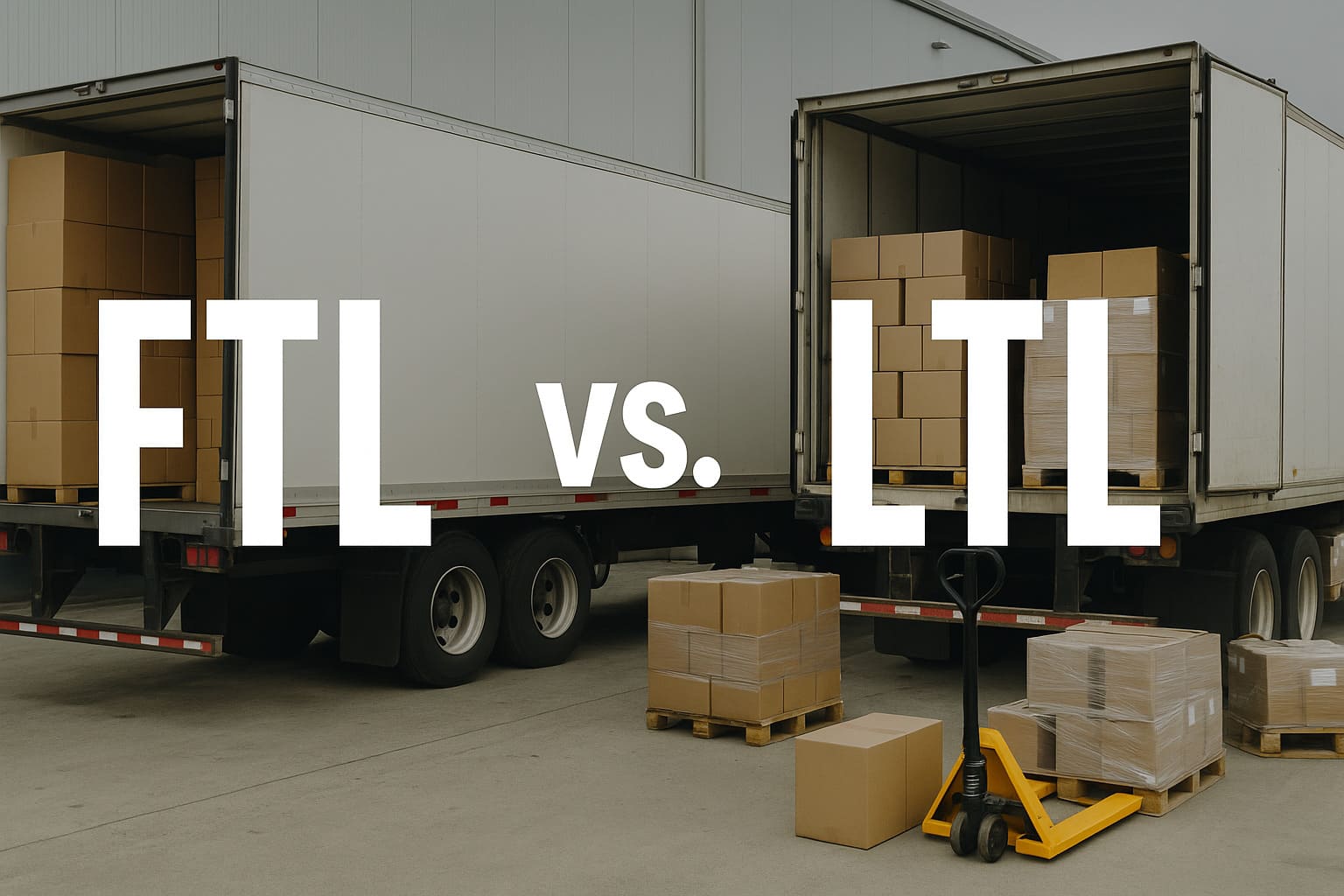 Jak nie przepłacać za transport? FTL a LTL.
